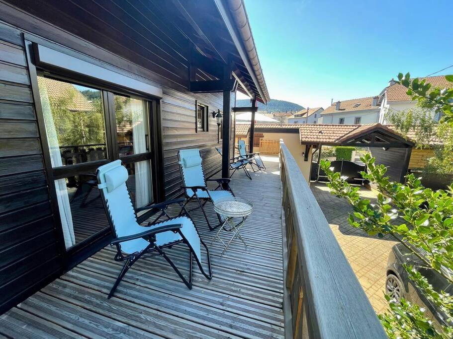 Chalet Kelly, Centre Ville / Jacuzzi / Sauna Gérardmer Exterior photo